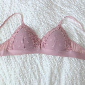 NWOT H&M Bralette, Pink
